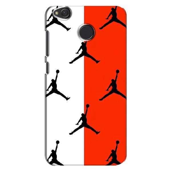 Чехлы для Xiaomi Redmi 4X - с картинкой JORDAN (AlphaPrint) – Лого Джордан