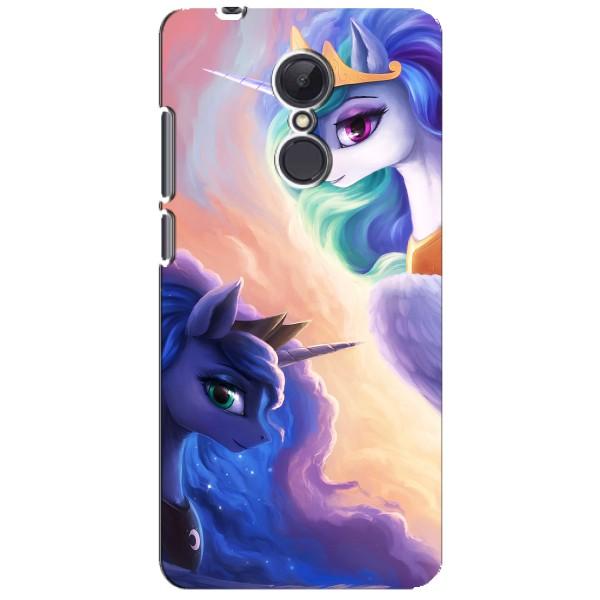 Чехол для Редми 5 Плюс - (Единорожки - Новинки) (AlphaPrint) – Единорожки