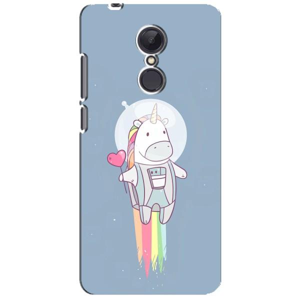 Чехол Unicorn на Xiaomi Redmi 5 Plus – Единорог космонавт