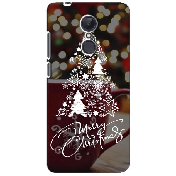 Рождественские Чехлы для Xiaomi Redmi 5 Plus (VPrint) – Елочка узорная