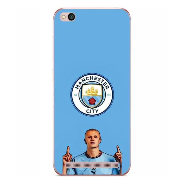 Чехлы с футболистом Ерлинг Холанд для Xiaomi Redmi 5A (AlphaPrint) – Холанд Манчестер Сити