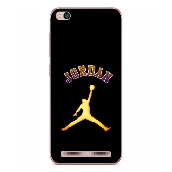 Чехлы для Xiaomi Redmi 5A - с картинкой JORDAN (AlphaPrint) – Jordan Gold
