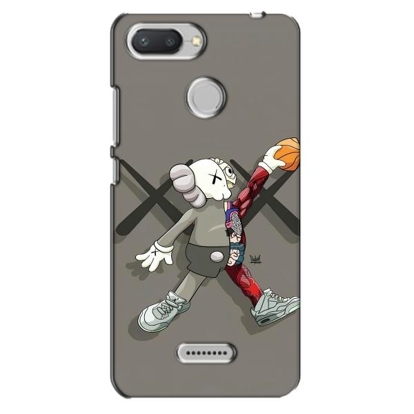 Чехлы для Xiaomi Redmi 6 - Bearbrick Louis Vuitton (PREMIUMPrint) – Беарбрик Джордан