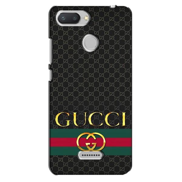 Чохли  GUCCI для Сяомі Редмі 6 (AlphaPrint) – Gucci оригінал