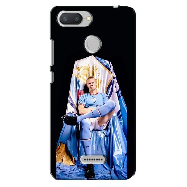 Чехлы с футболистом Ерлинг Холанд для Xiaomi Redmi 6 (AlphaPrint) – футболист Холанн