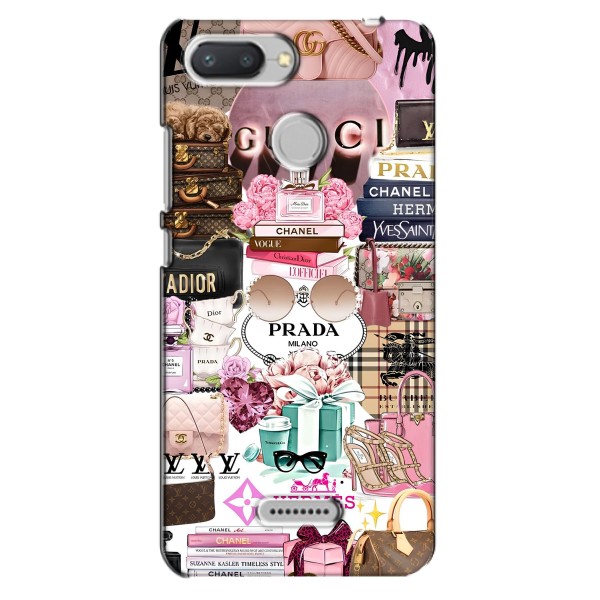 Чохол (Dior, Prada, YSL, Chanel) для Xiaomi Redmi 6 – Брендb