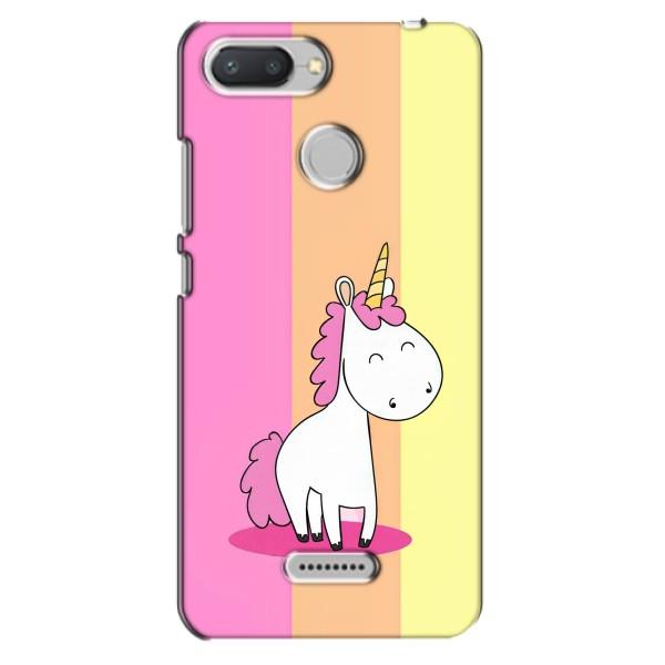 Чехол Unicorn на Xiaomi Redmi 6 – Радужный Единорог