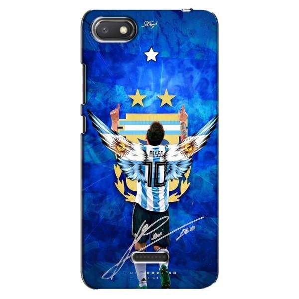 Чехлы для Xiaomi Redmi 6A (Leo чемпион) (AlphaPrint) – Месси сборная
