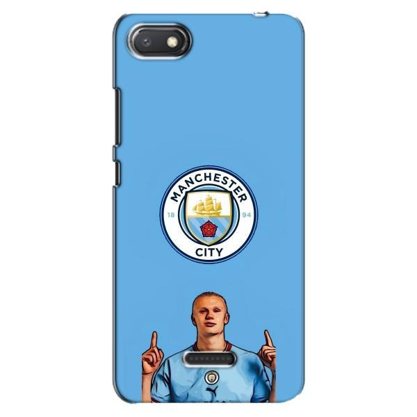 Чехлы с футболистом Ерлинг Холанд для Xiaomi Redmi 6A (AlphaPrint) – Холанд Манчестер Сити