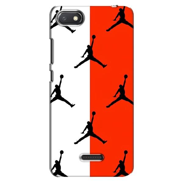 Чехлы для Xiaomi Redmi 6A - с картинкой JORDAN (AlphaPrint) – Лого Джордан