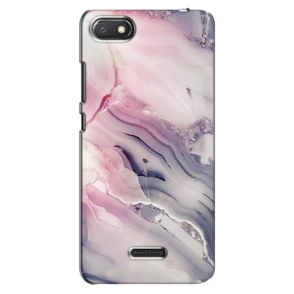 Мраморный чехол на Xiaomi Redmi 6A (VPrint) – Пурпурный Мрамор