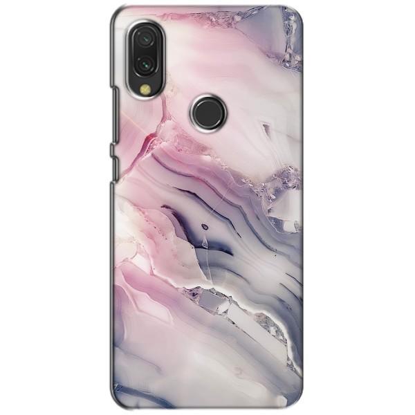 Мраморний чехол на Xiaomi Redmi 7 (VPrint) – Пурпурний Мрамор