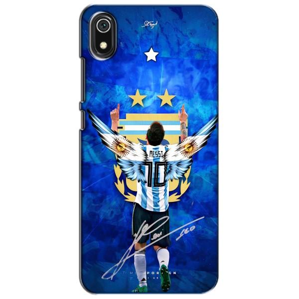 Чехлы для Xiaomi Redmi 7A (Leo чемпион) (AlphaPrint) – Месси сборная