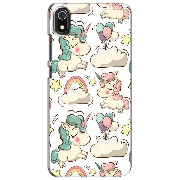 Чохол для Ксяомі Редмі 7А - (Єдинорожки - Новинки) (AlphaPrint) – Єдиноріжки