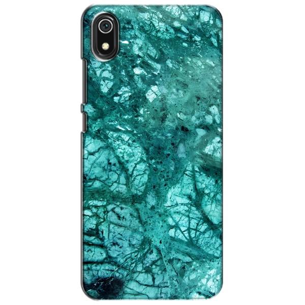 Мраморный чехол на Xiaomi Redmi 7A (VPrint) – Зеленый мрамор