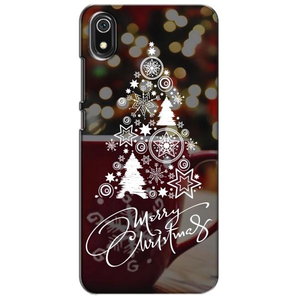 Рождественские Чехлы для Xiaomi Redmi 7A (VPrint) – Елочка узорная