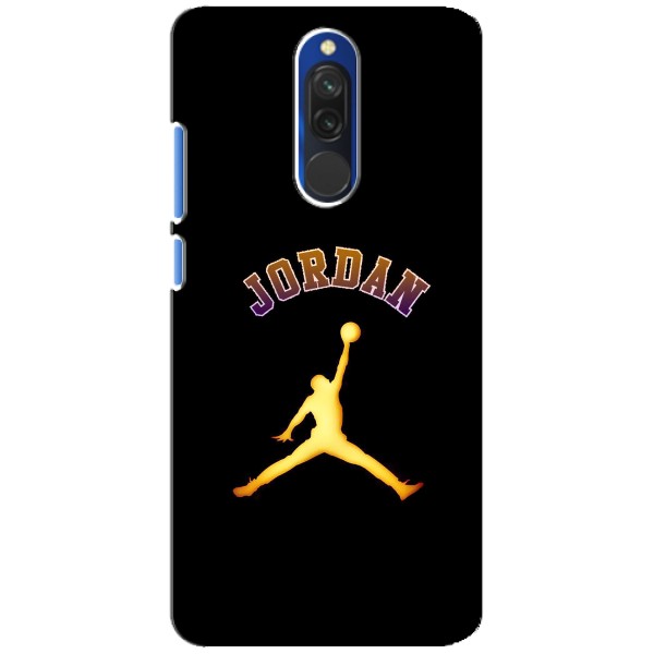 Чохли для Xiaomi Redmi 8 - з картинкою JORDAN (AlphaPrint) – Jordan Gold