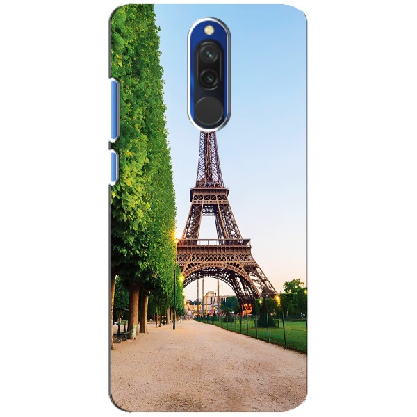 Чехол Эйфелева Башня для Xiaomi Redmi 8 - (AlphaPrint) – Дорога в Париж
