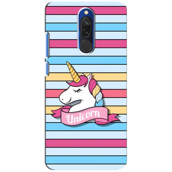 Чохол для Сяомі Редмі 8 - (Єдинорожки - Новинки) (AlphaPrint) – Unicorn