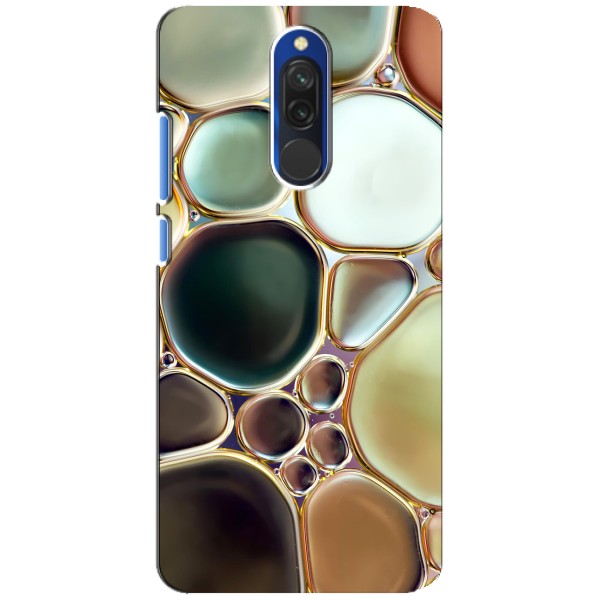 Мраморный чехол на Xiaomi Redmi 8 (VPrint) – Радужный Мрамор