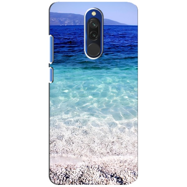 Силиконовый чехол с КАРТИНКАМИ лето для Xiaomi Redmi 8 (AlphaPrint) – Море