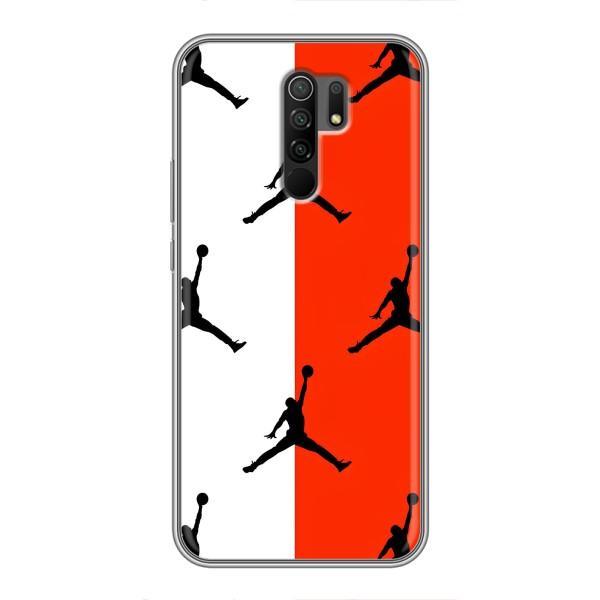 Чехлы для Xiaomi Redmi 9 - с картинкой JORDAN (AlphaPrint) – Лого Джордан