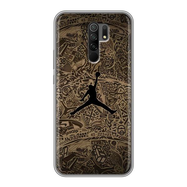 Чехлы для Xiaomi Redmi 9 - с картинкой JORDAN (AlphaPrint) – Logo Jordan