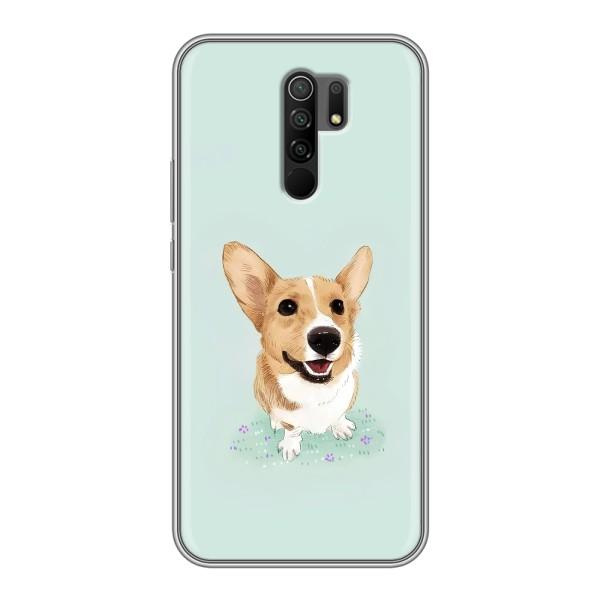 Чехлы с собаками для Xiaomi Redmi 9 (VPrint) – Корги