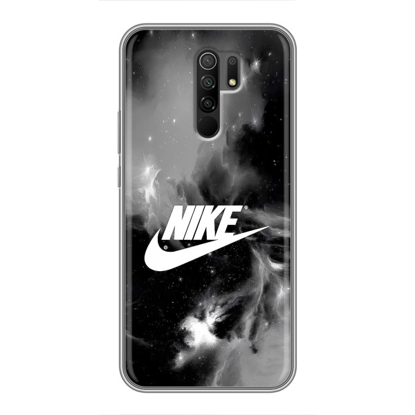 Чехол с логотипом Найк на Xiaomi Redmi 9 – Найк дымчатый