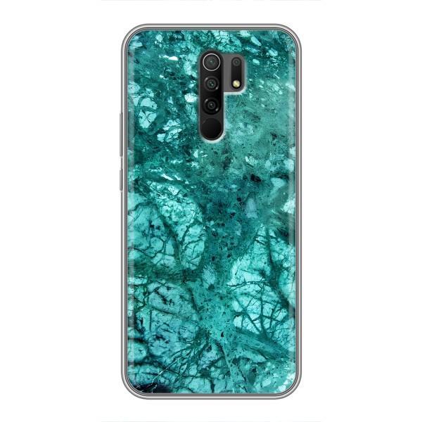 Мраморный чехол на Xiaomi Redmi 9 (VPrint) – Зеленый мрамор