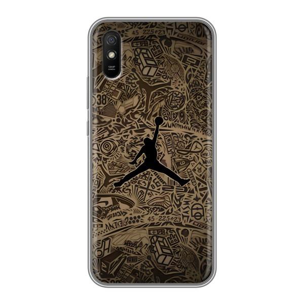 Чехлы для Xiaomi Redmi 9A - с картинкой JORDAN (AlphaPrint) – Logo Jordan
