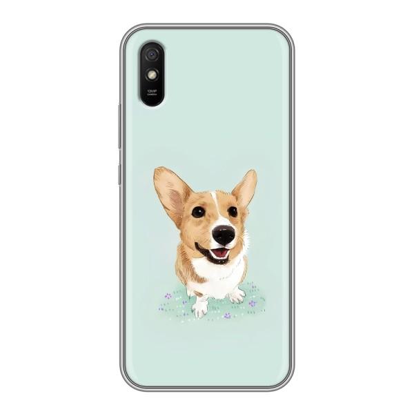 Чехлы с собаками для Xiaomi Redmi 9A (VPrint) – Корги