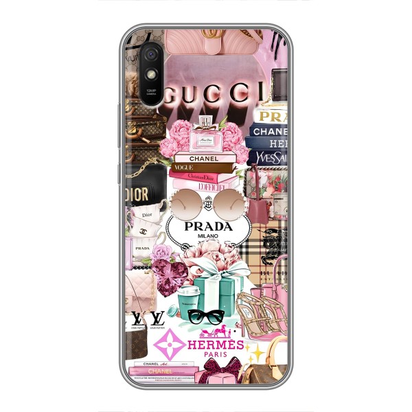 Чохол (Dior, Prada, YSL, Chanel) для Xiaomi Redmi 9A – Брендb