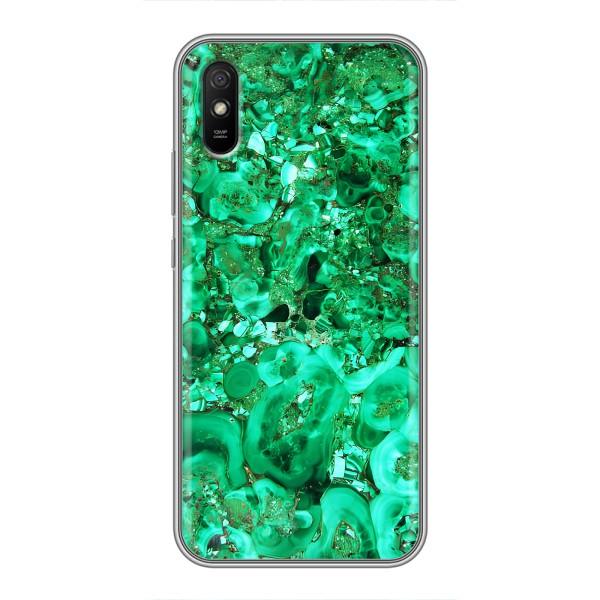 Мраморный чехол на Xiaomi Redmi 9A (VPrint) – Салатный Мрамор