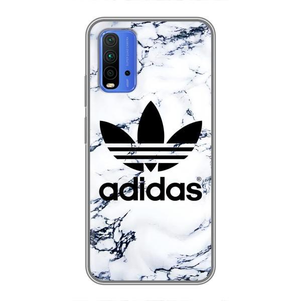 Чохли Адидас для Xiaomi Redmi 9T (AlphaPrint) – Адідас на мраморі