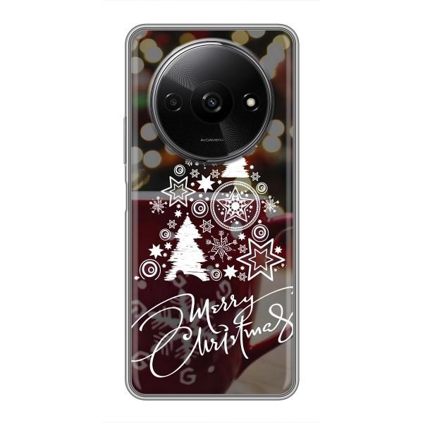 Рождественские Чехлы для Xiaomi Redmi A3x (VPrint) – Елочка узорная