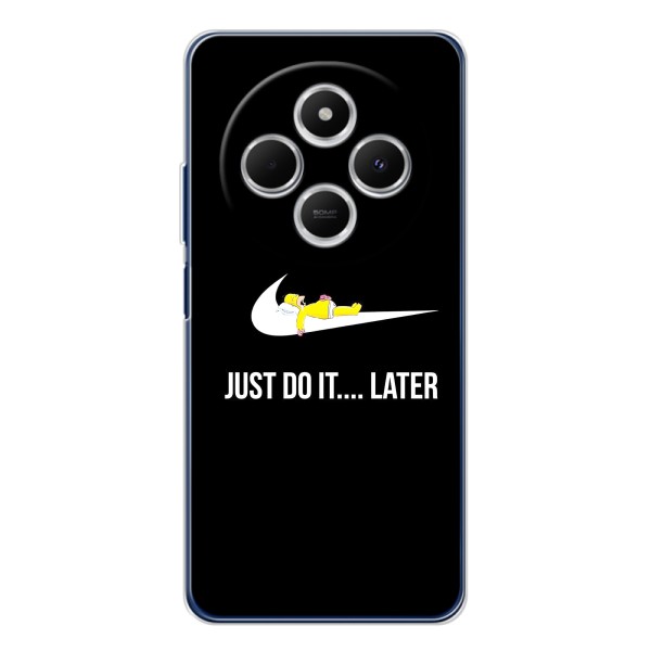 Чехол с логотипом Найк на Xiaomi Redmi A4 5G – Nike just do it