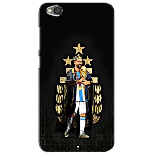 Чехлы для Xiaomi Redmi Go (Leo чемпион) (AlphaPrint) – Месси Король