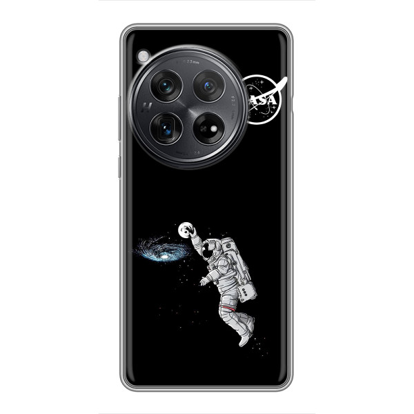 Силиконовый бампер с принтом "Наса" на Xiaomi Redmi K80 – Космонавт баскетболист