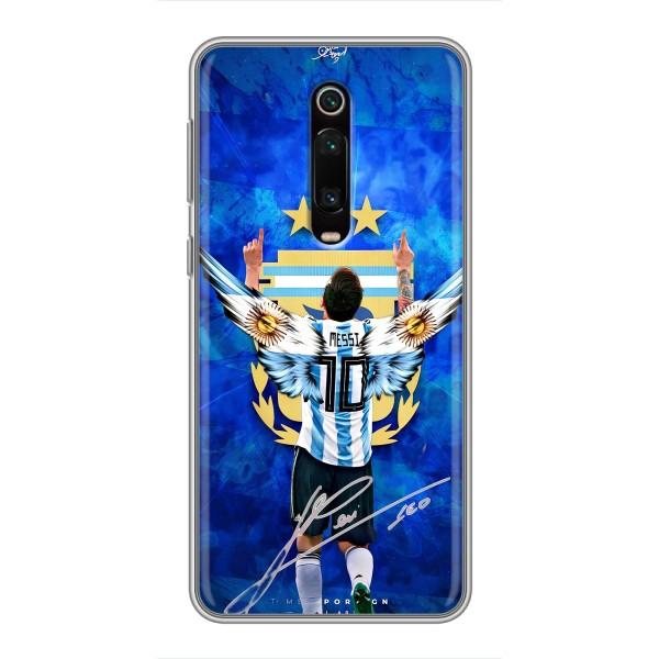 Чехлы для Xiaomi Mi 9T Pro (Leo чемпион) (AlphaPrint) – Месси сборная