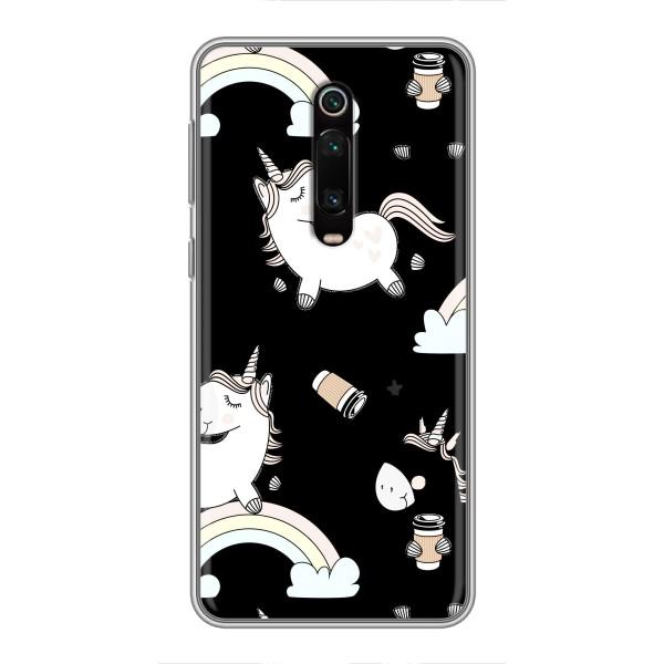 Чохол Unicorn на Xiaomi Mi 9T Pro – Єдинорог з кавою