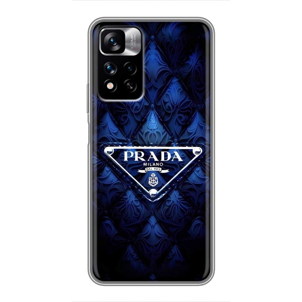 Чехол (Dior, Prada, YSL, Chanel) для Xiaomi Redmi Note 11 Pro Plus – Прада