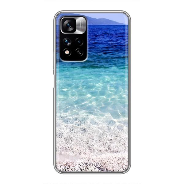 Силиконовый чехол с КАРТИНКАМИ лето для Xiaomi Redmi Note 11 Pro Plus (AlphaPrint) – Море