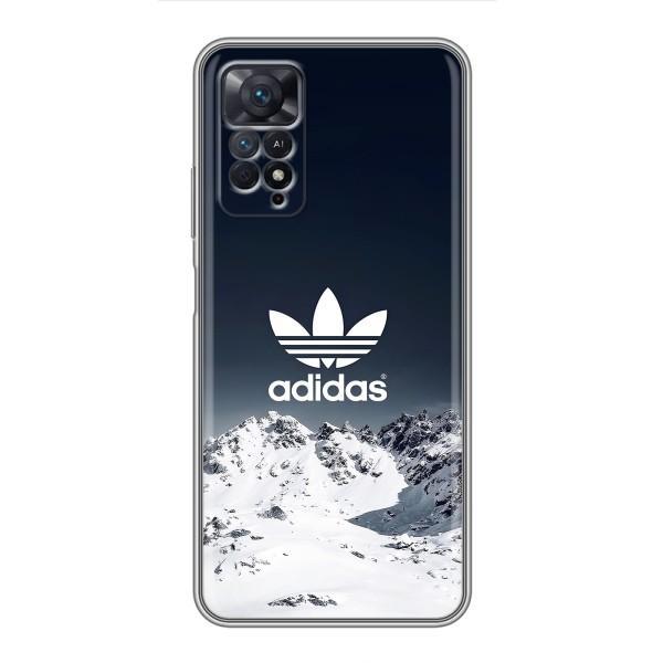 Чохли Адидас для Xiaomi Redmi Note 11 Pro (AlphaPrint) – Адідас в горах