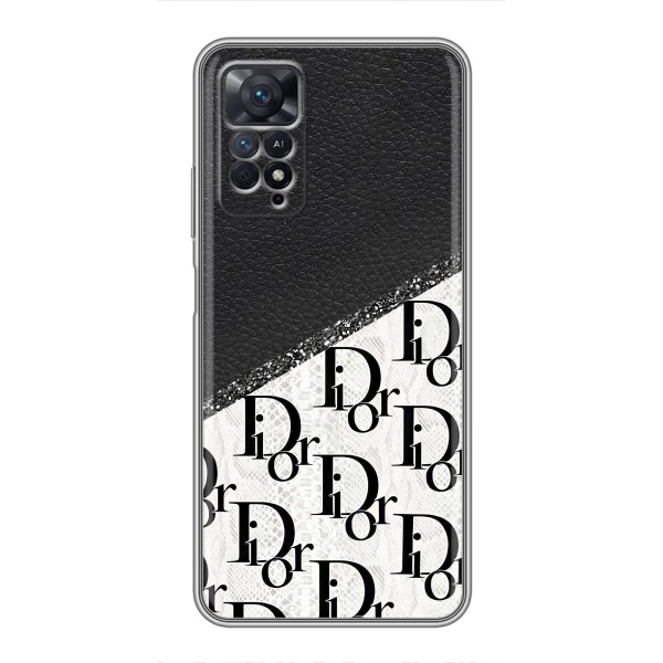 Чехол (Dior, Prada, YSL, Chanel) для Xiaomi Redmi Note 11 Pro – Диор
