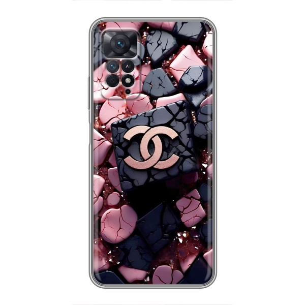 Чехол (Dior, Prada, YSL, Chanel) для Xiaomi Redmi Note 11 Pro – Шанель
