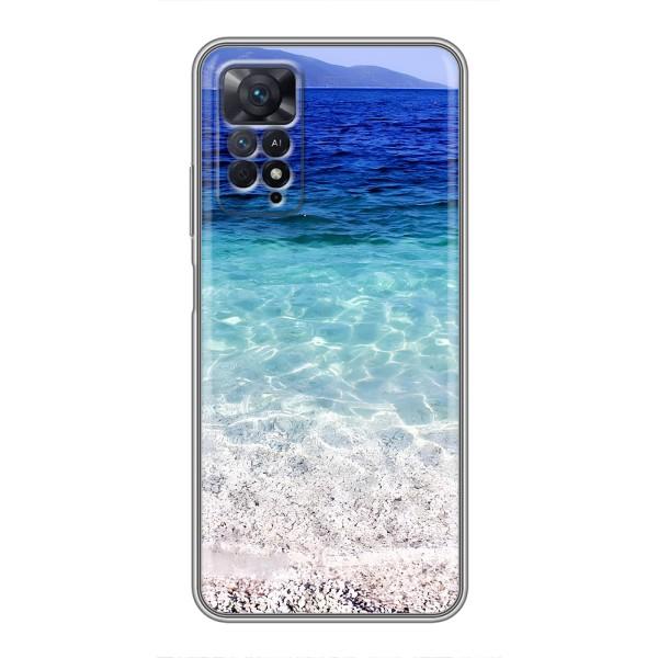 Силиконовый чехол с КАРТИНКАМИ лето для Xiaomi Redmi Note 11 Pro (AlphaPrint) – Море