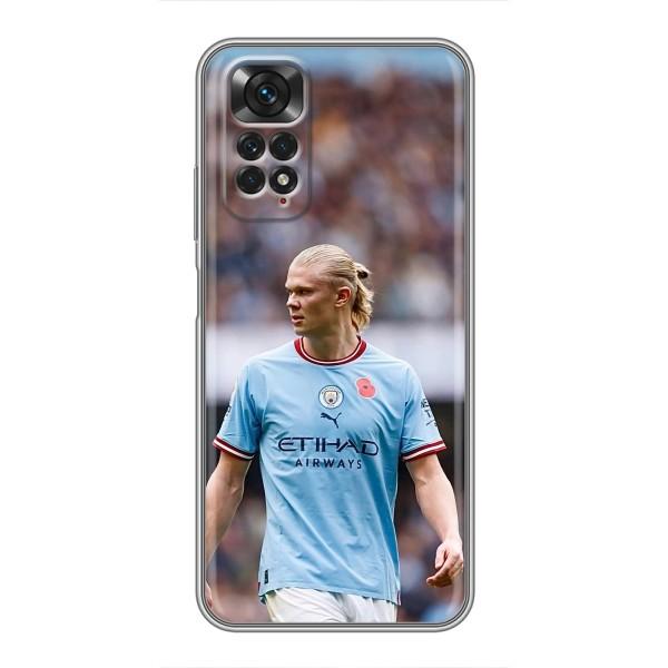 Чехлы с футболистом Ерлинг Холанд для Xiaomi Redmi Note 11 / 11s (AlphaPrint) – Эрлинг Холанд