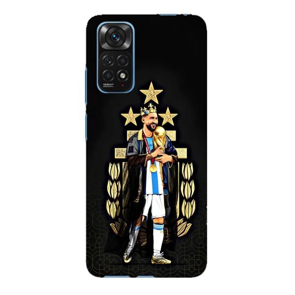 Чохли для Xiaomi Redmi Note 11E Pro (Leo чемпіон) (AlphaPrint) – Мессі Король