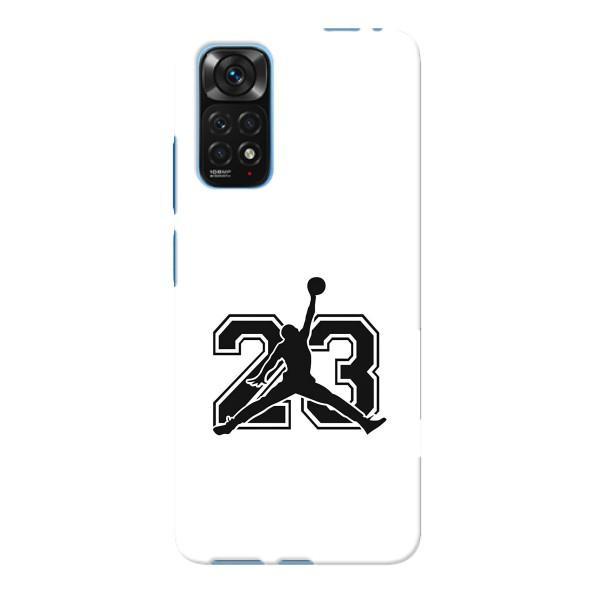 Чохли для Xiaomi Redmi Note 11E Pro - з картинкою JORDAN (AlphaPrint) – Jordan 23